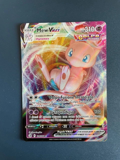 MEW VMAX - 114/264 – COLPO FUSIONE – ITA – POKEMON