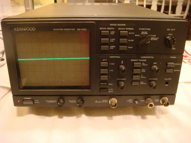 Kenwood SM-230 Station Monitor Band Scope For HF Transceiver