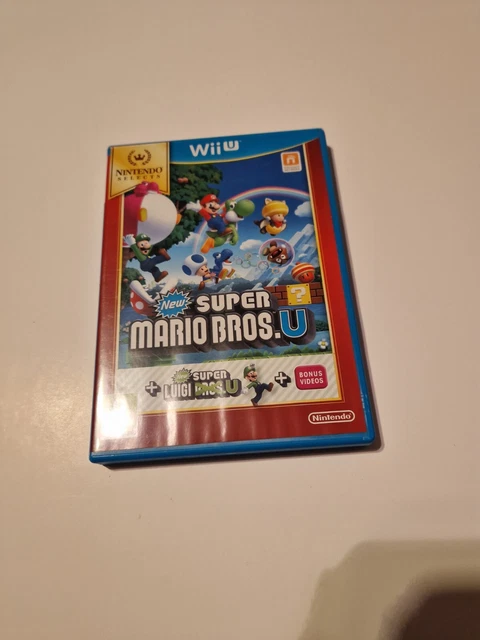 New Super Mario Bros. U + New Super Luigi U. Nintendo Wii U. PAL.