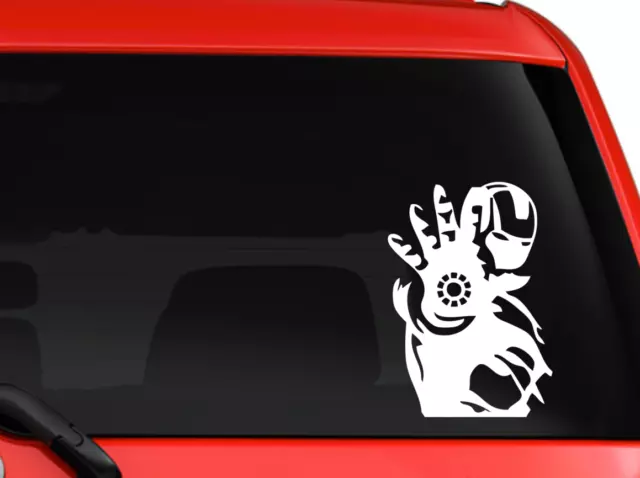 Iron Man Apple Macbook Air-pro laptop pc computer 11 13 15 17 Stickers decal