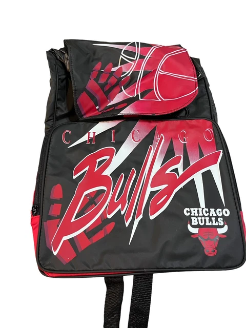 Vintage 90’s NBA Chicago Bulls Pyramid Handbags Backpack NEW w/ TAGS