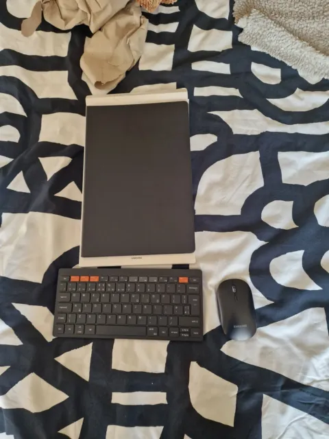 Samsung Galaxy Tab S8 Ultra Book Cover + Trio 500 Keyboard And Mouse