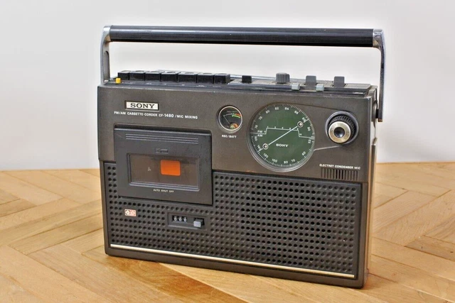 Enregistreur/Lecteur Cassette Portable Sony TC-D5M – Vintage