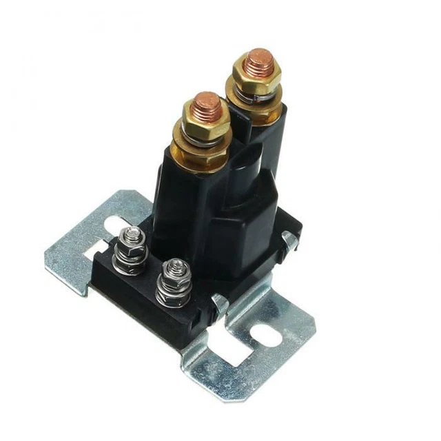DUAL BATTERY ISOLATOR Relay 4 Pin 12V AMP 500A Switch Auto Starter On