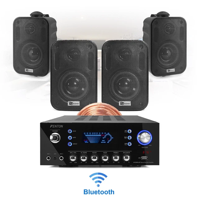 Power Dynamics DS50AW Active Wall Mount Audio System With - View #4