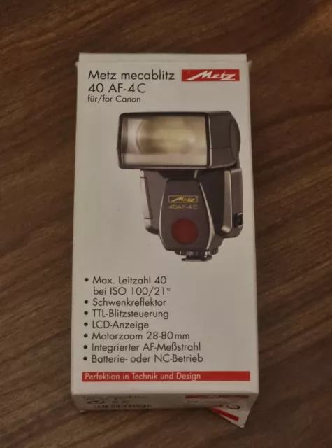 Metz mecablitz 40 AF-4C