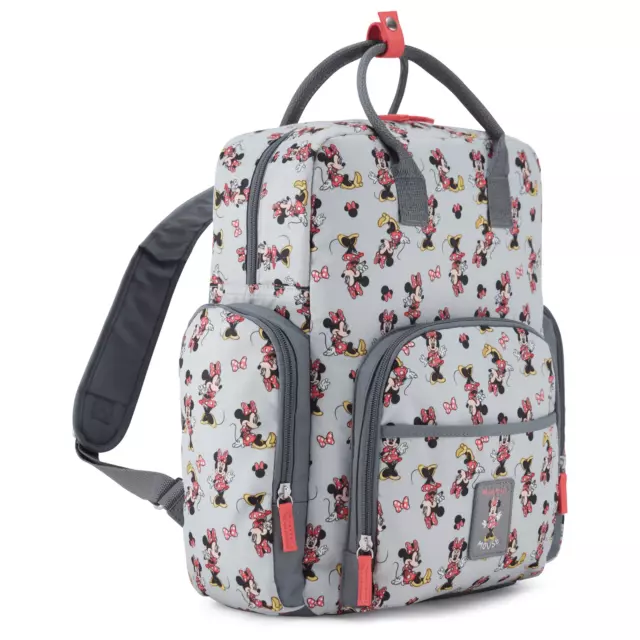 Minnie Mouse Diaper Bag Backpack, Large Spacious Diaper Bag for Baby,15.5 Inches