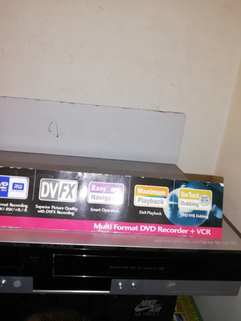 Combine Dvd-R Recorder /Vcr Video Cassette Recorder Lg Rc185 Fonctionne 3