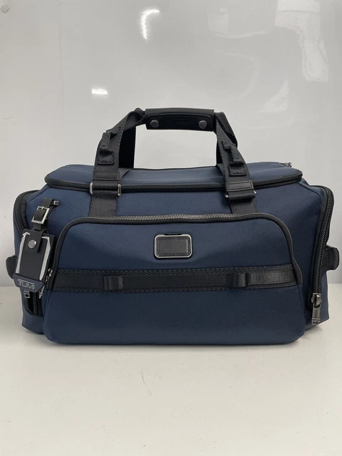 Tumi Alpha Bravo Mason 142486-1596 Duffel Travel Carry On Bag - Navy Blue