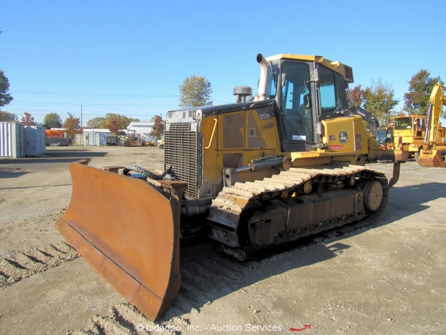 2013 John Deere 850K XLT Crawler Dozer Ripper 6-Way Tractor Cab A C
