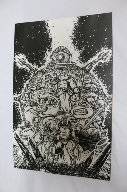 Mmpr Teenage Mutant Ninja Turtles II #1 (Of 5) Cover L 25 Copy Variant Edition E