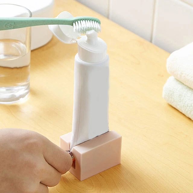 Spremi-dentifricio a forma di animale, dispenser per dentifricio a forma di panda a forma di orsetto, dispenser per creme, dentifricio, da bagno