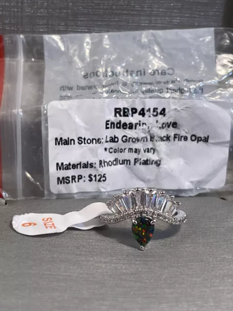 Bomb Party Ring RBP5466 Lost in a Daze Tanzanite Silver 