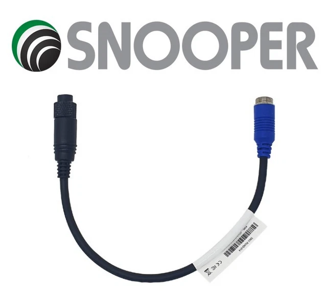 Adattatore telecamera snooper 4 pin chiusura a vite preinstallata. Cavo fotocamera Dometic