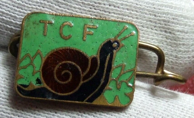 Badge Broche émaillé Vintage Chelsea FC - Années 1960, Excellent état, Collector