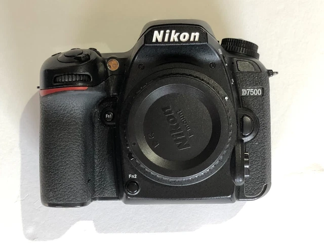 Nikon D7500 DSLR Camera Body For Parts Only, please read dscription.