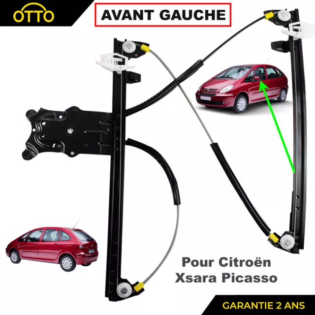 Pour Xsara Picasso Mecanisme de Leve Vitre Avant Gauche Chauffeur 9221G2