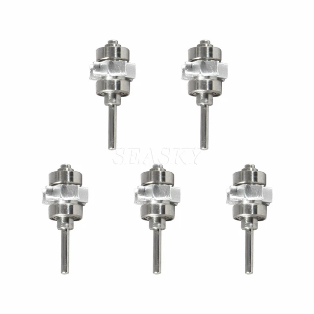 5x Dental cartridge fit Fiber Optic LED Light turbine handpiece YB6 in USA