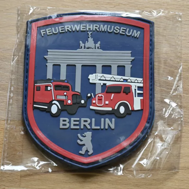 Berliner Feuerwehr Feuerwehrmuseum Berlin Rubber Patch Neuerscheinung limitiert