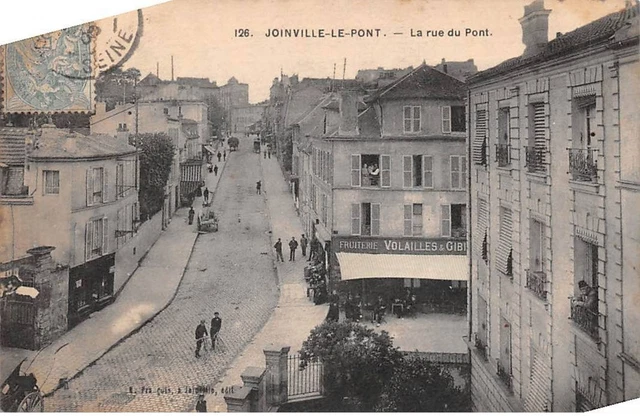 94 - JOINVILLE LE PONT - SAN40552 - La rue du Pont
