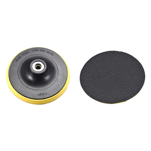 Disque polissage Coupe Aspiration Autocollant Disque verre Ventous 5" 2Pcs
