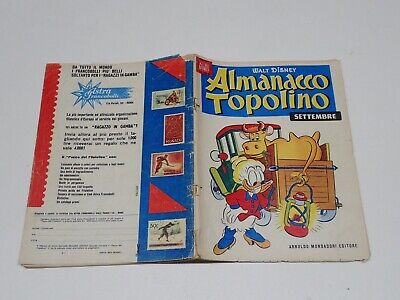Almanacco Topolino N° 9 Del 1957 Edizione Mondadori
