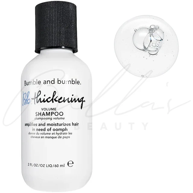 BUMBLE AND BUMBLE Thickening & Volumising Lightweight Hair Shampoo 60ml *NEW*