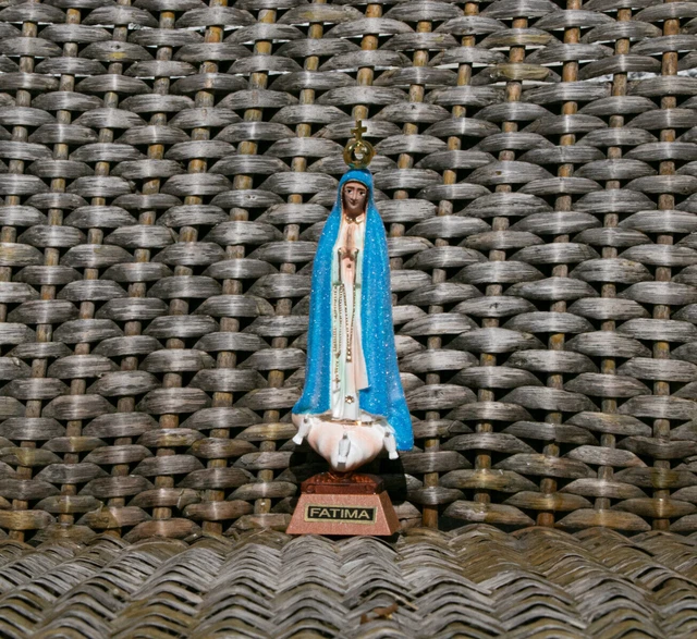 OUR LADY OF Fatima Whether Changing Color Statue Virgin Mary Meteo £20.