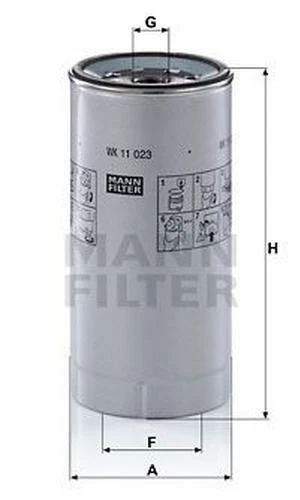 MANN-FILTER Filtro carburante Filtro Combustibile Filtro Carburante WK 11 023 z