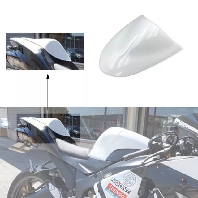 ABS Rear Seat Cowl Cover for 2005 2006 Ninja ZX6R ZX636C/D 05 06 Kawasaki White