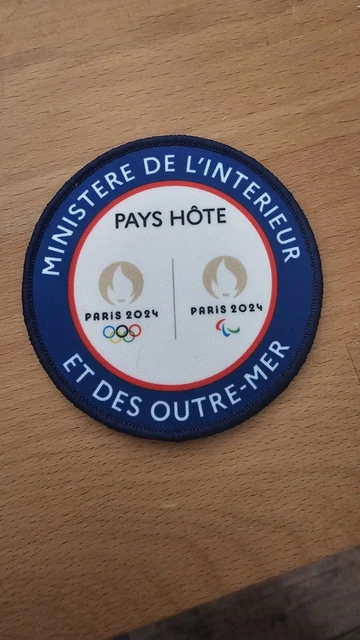 Écusson Brodé Jeux Olympiques - Occasion - Parfait Pour Collection, Veste Ou Patchwork