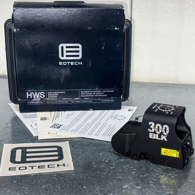 EOTech 300 Blackout (Demo) Holographic Red Dot Sight w/ 2-Dot Reticle - XPS2-300 EOTech 300 Blackout (Demo) Holographic Red Dot Sight w/ 2-Dot Reticle - XPS2-300
