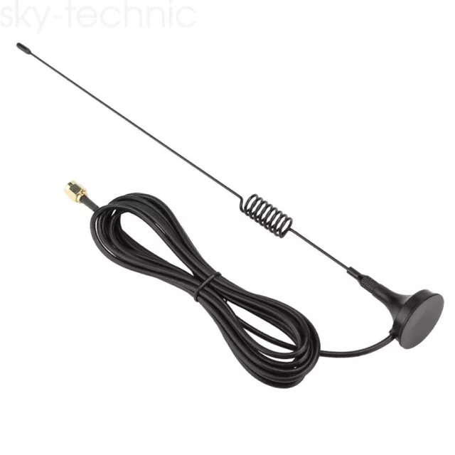 GSM Antenne Outdoor Sucker 2G/3G/4G GPRS 2.4G/433MHz 12dBi High Gain Antenna 3M 2