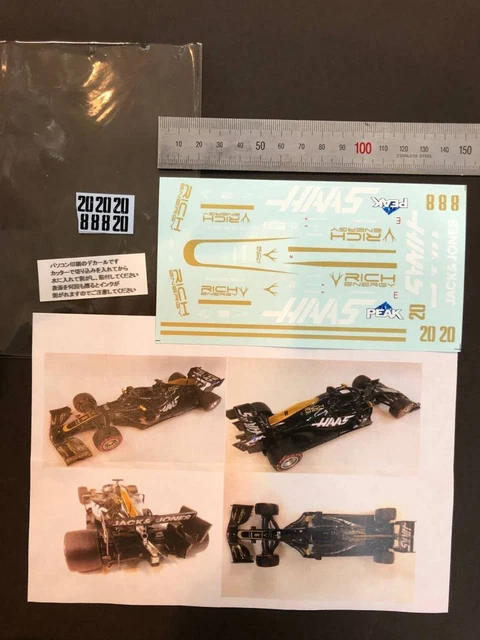 DecalPit 1 20 Size Haas 2020 VF20 Silkscreen Decal | eBay