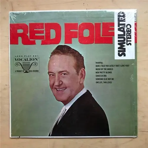 Red Foley Red Foley Lp 1968 Usa