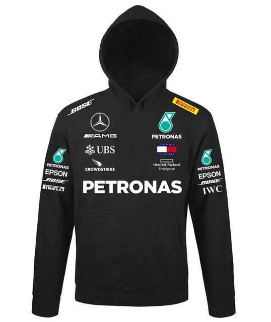 Felpa con Cappuccio Petronas amg F1 TEAM sport replica fan motorsport corse + 3