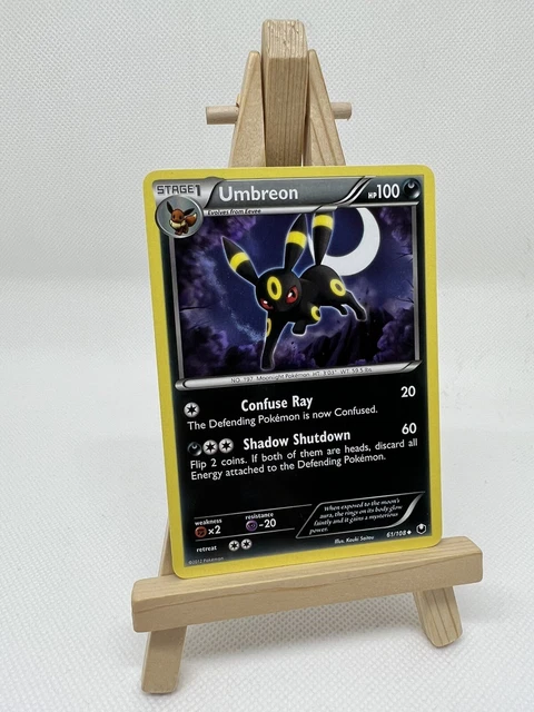 Pokemon Umbreon 61/108 Nachtara Dark Explorers Near Mint