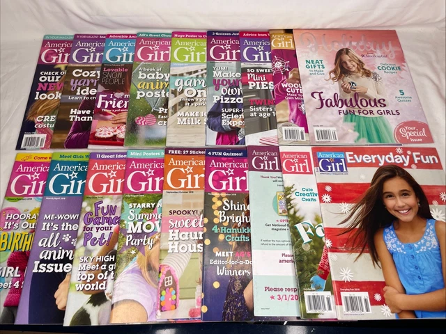 AMERICAN GIRL MAGAZINE Lot Of 18 2016 2019 PicClick CA - Main Image