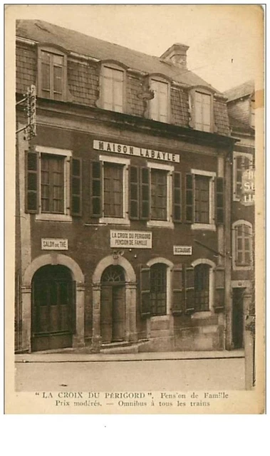 65.LOURDES.n°2.MAISON LABAYLE "LA CROIX DU PERIGORD".PENSION DE FAMILLE.P DE M