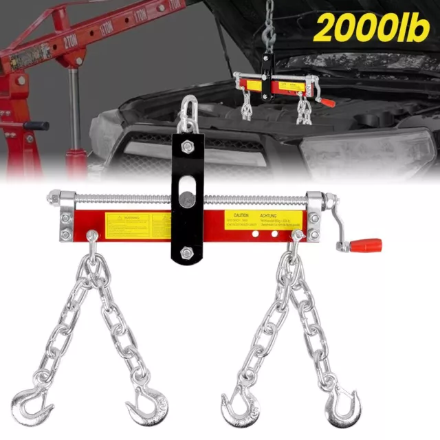 Engine Leveler Balancer 900kg Load Shop Crane Hoist Chain Lift Loading Leveller