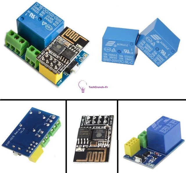 ESP8266 ESP-01 5V WiFi Relay Module Smart Home Remote Control Switch Phone APP