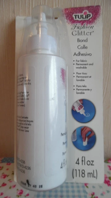Pegamento de tela para brillo de tulipán 4fl oz pegamento para brillo