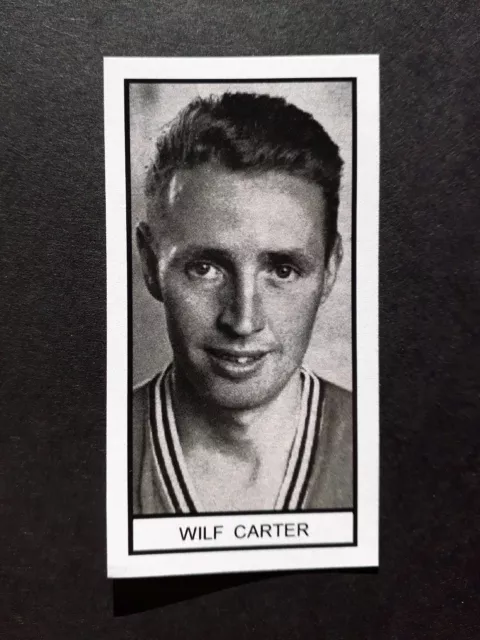 PLYMOUTH ARGYLE - WILF CARTER - Memory Lane UK football trade card