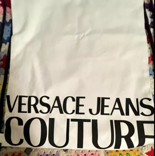 Versace Jean Couture  Cloth material￼ bag Travel Drawstring