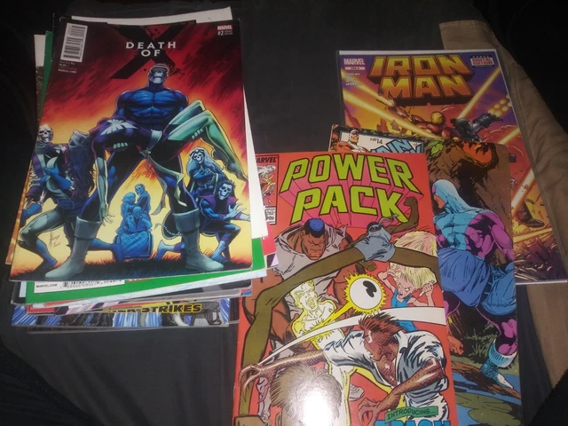HUGE COMICS BOOK LOT-MARVEL, DC, VF+ to NM+ Free Shipping