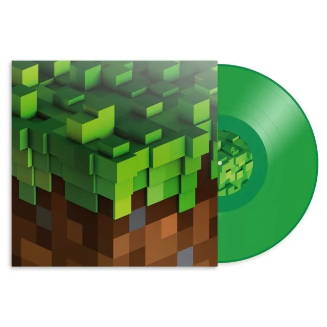 MINECRAFT Volume Alpha (by C418) Video Game Soundtrack LP! *Sealed* GREEN VINYL! 3