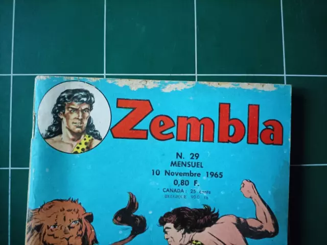 ZEMBLA n° 29  / 10 Novembre 1965 / ME / Edition : LUG 2