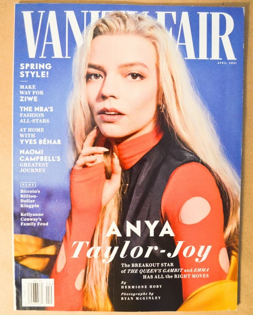 VANITY FAIR MAGAZINE April 2021 ANYA TAYLORJOY The Queens Gambit on