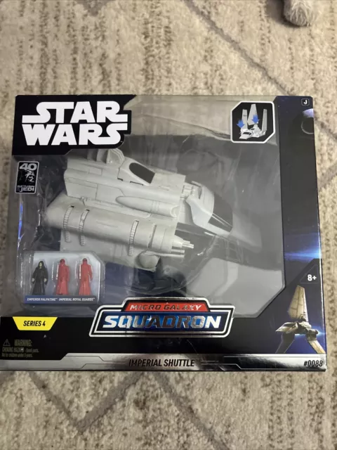 STAR WARS Micro Galaxy Squadron Imperial Shuttle - 7-Inch Starship Class Vehicle