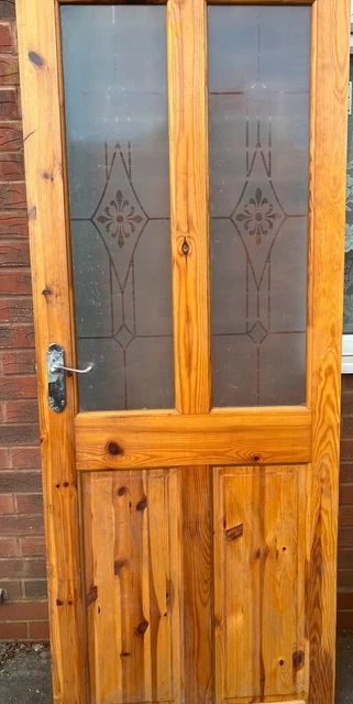 Pine door 29.5 inch width x 76 inch Length